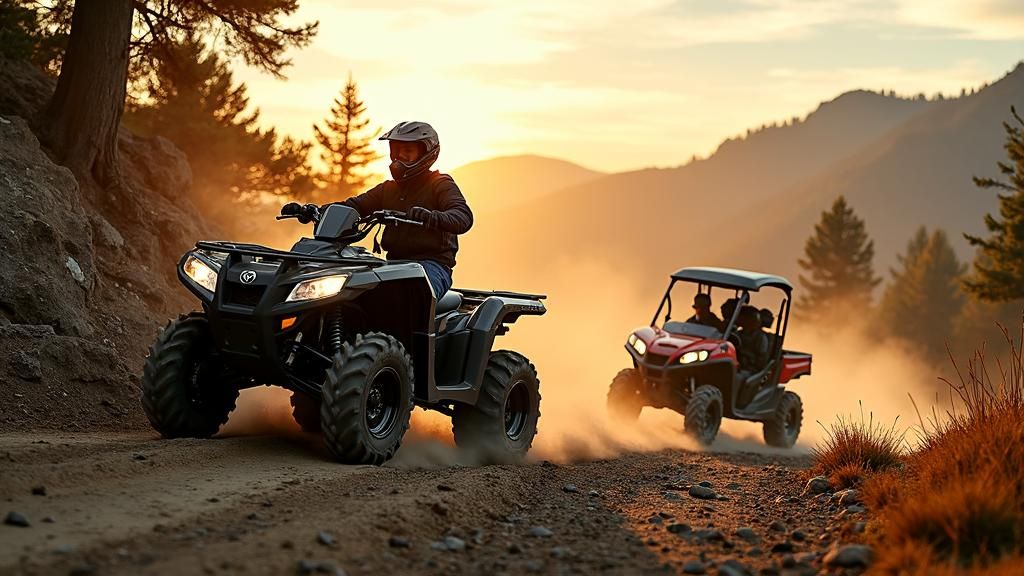 ATV kvadovi u prirodi